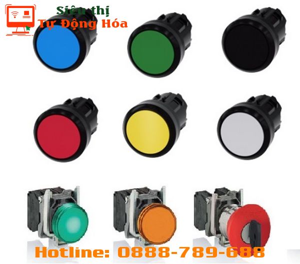 Thiết bị công tắc nút nhấn đèn báo 3SB6110-1HD20-1CA0