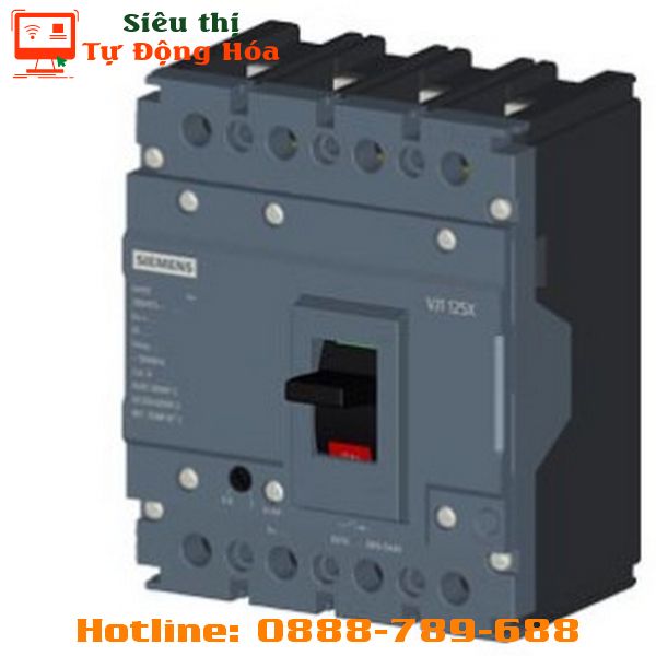 MCCB sử dụng bộ điều khiển từ nhiệt 3VJ 3VJ1002-0EA42-0AA0