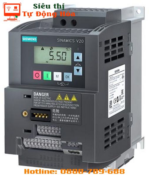 Biến Tần V20 (1 pha 230V) 6SL3210-5BB21-1UV1